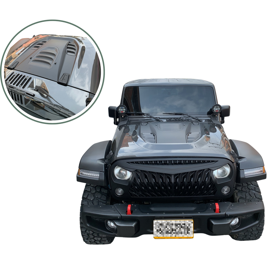Capot Aniversario Para Jeep Wrangler 2007 al 2017 JK