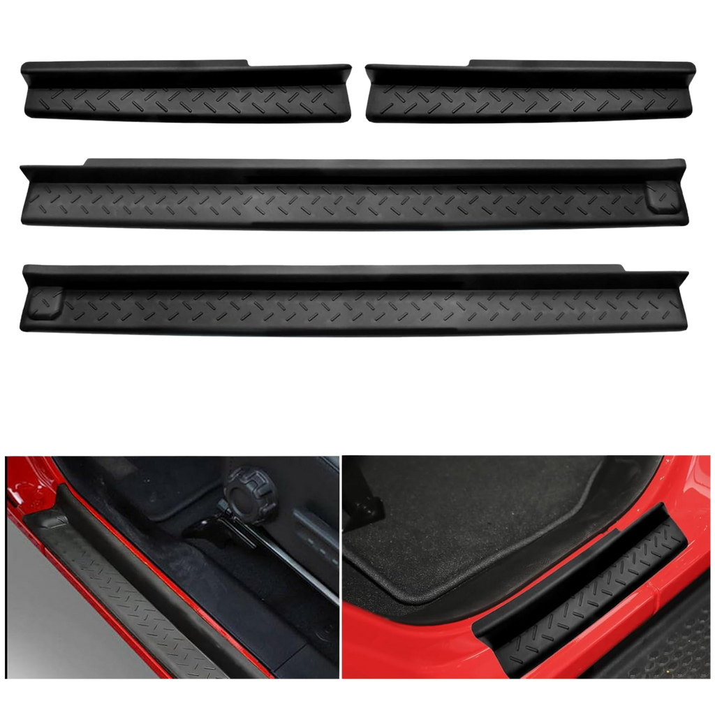 Juego Posa Pies 4 Puertas Para Jeep Wrangler JK 2007 al 2018
