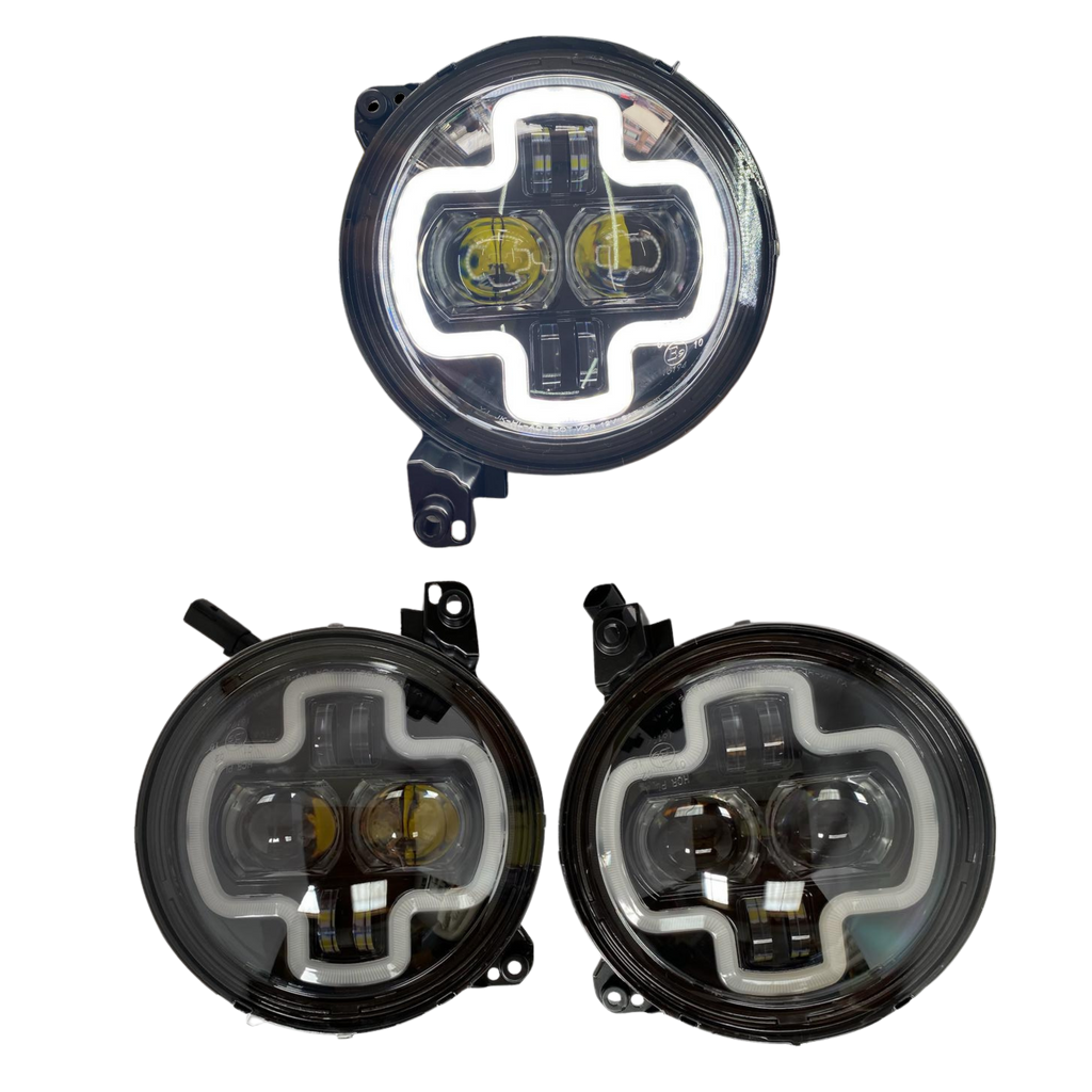 Farolas Led Jeep Wrangler 2019 al 2023 JL