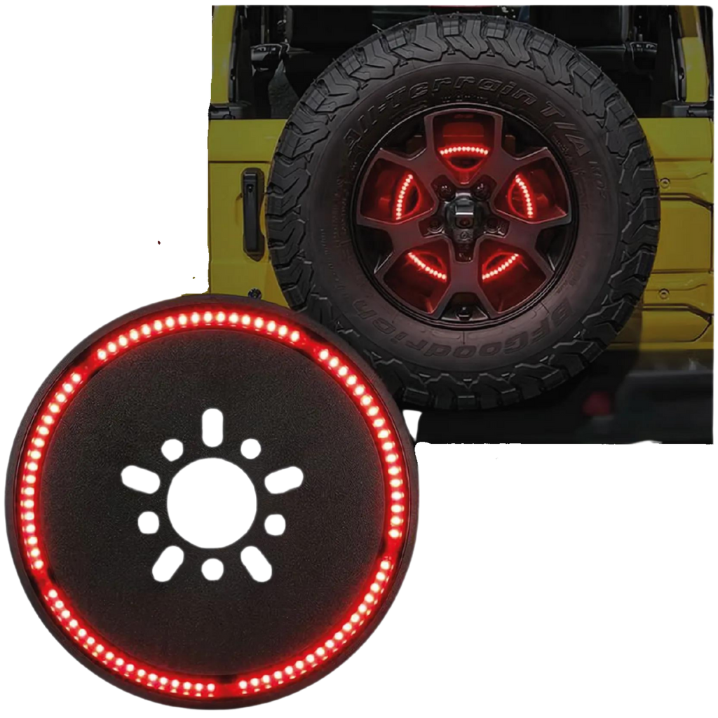 Luz Led Porta Repuestos Jeep Wrangler 2019 al 2023 JL