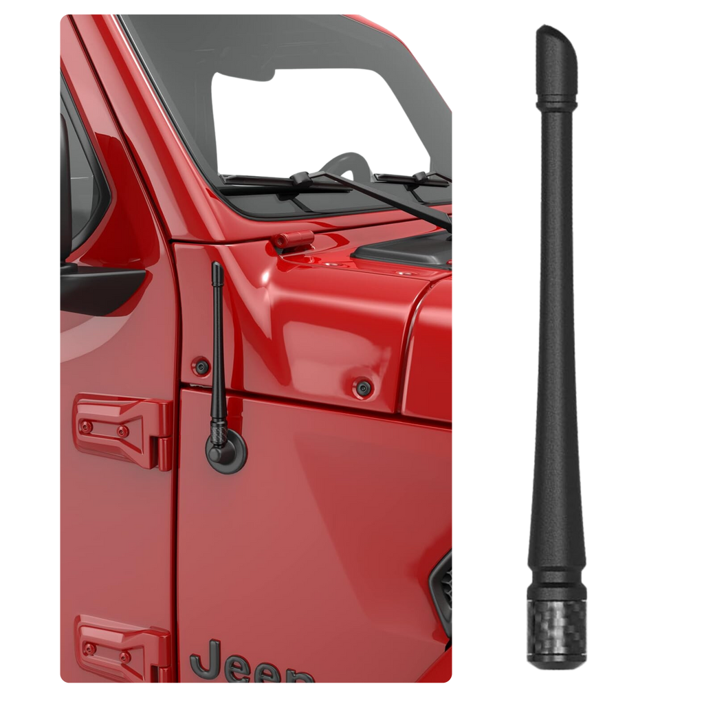 Antena 9" Jeep Wrangler JL Modelo 2019 al 2023