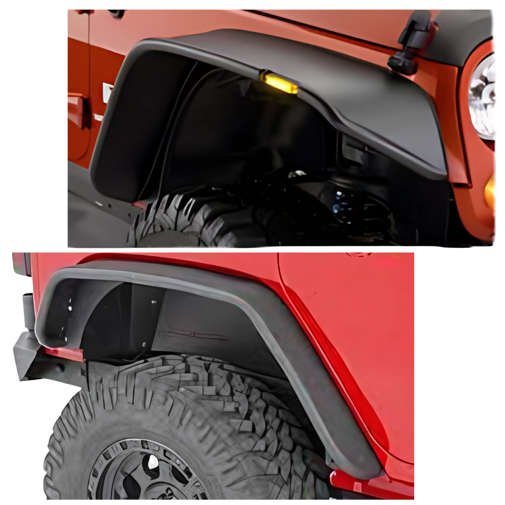 Fender Tipo Bushwacker Jeep Wrangler 2007 al 2018 JK