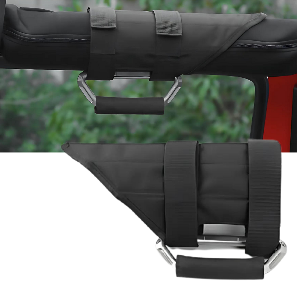 Manijas Tela Con Base En Metal Jeep Wrangler 2007 al 2018 JK