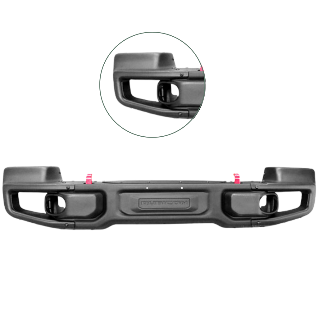 Bomper Delantero Aniversario Versión Europea Jeep Wrangler 2007 al 2018 JK
