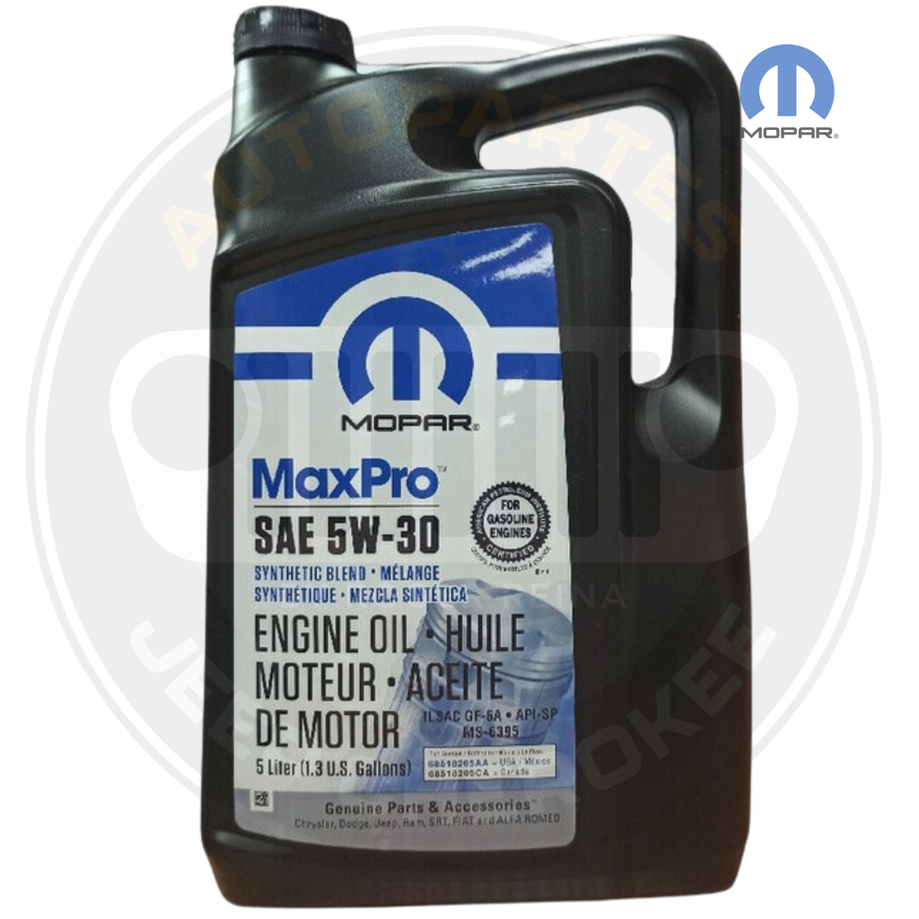 Aceite Motor SAE 5W30 Mopar Galón