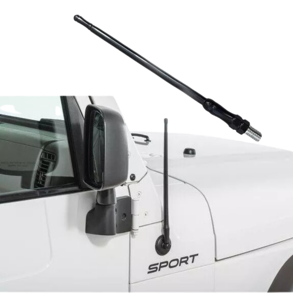 Antena 7" Jeep Wrangler JL Modelo 2019 al 2023