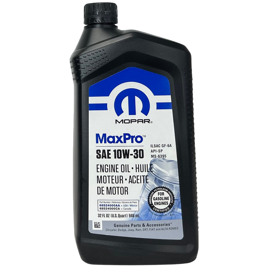 Aceite Motor 10W30 Mopar 1/4
