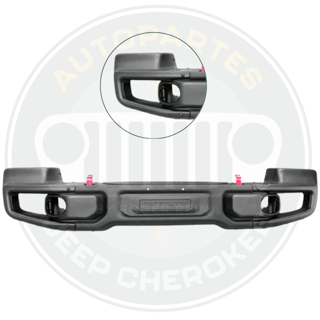 BOMPER DELANTERO ANIVERSARIO VERSION EUROPEA JEEP WRANGLER 2007 AL 2018 JK
