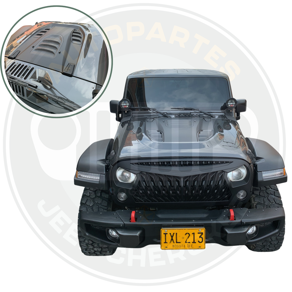 Capot Aniversario Para Jeep Wrangler 2007 al 2017 JK