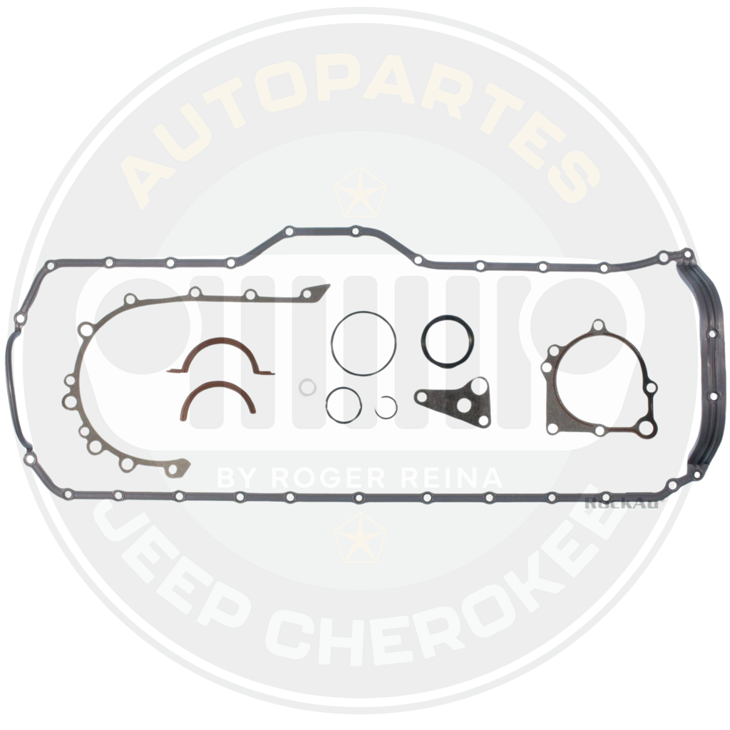Empaquetadura Inferior Jeep Cherokee 1991 al 2001 Motor 4.0