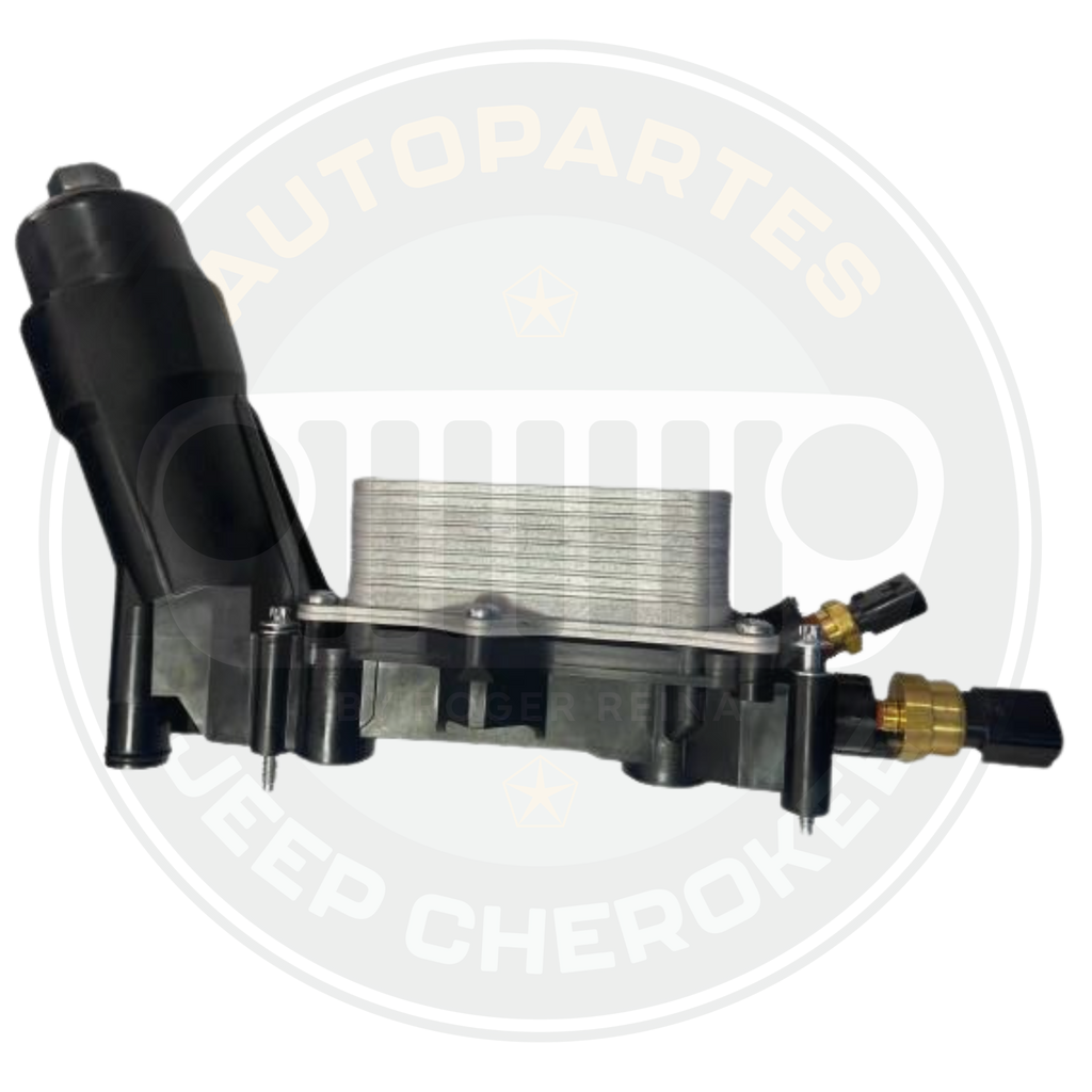 Enfriador Aceite Jeep Grand Cherokee y/o Jeep Wrangler y/o Dodge Journey y/o Jeep Cherokee Motor 3.6 Con Pera