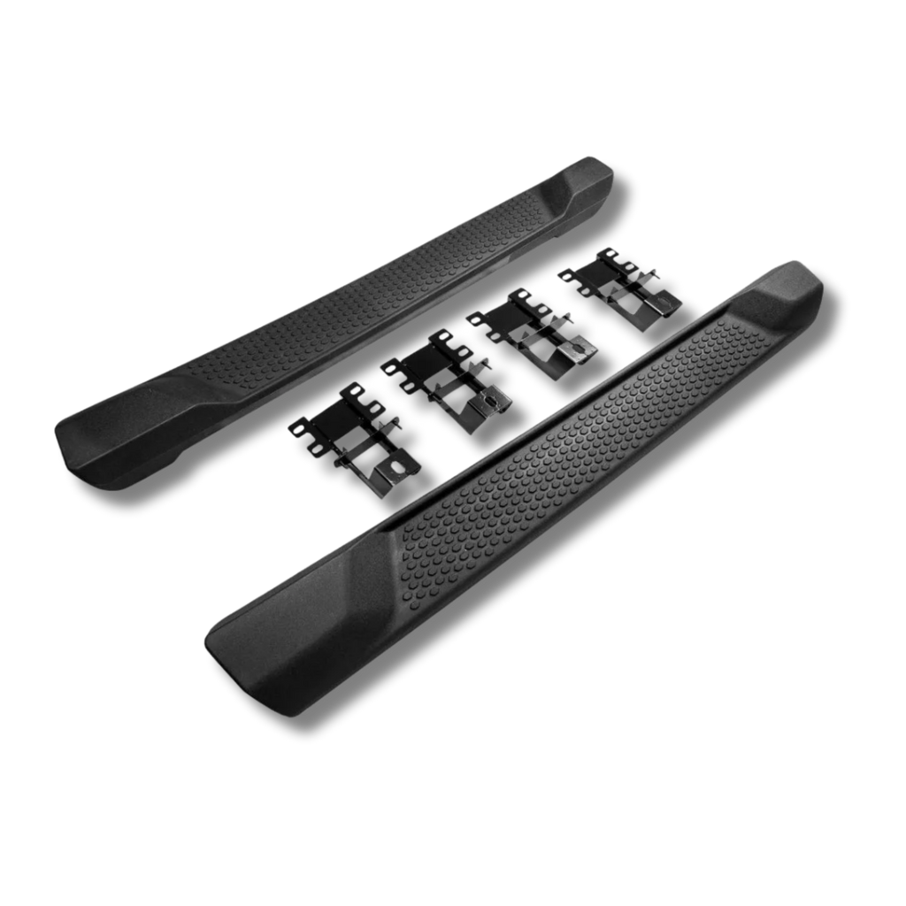Juego Estribos 4 Puertas Para Jeep Wrangler 2019 al 2023