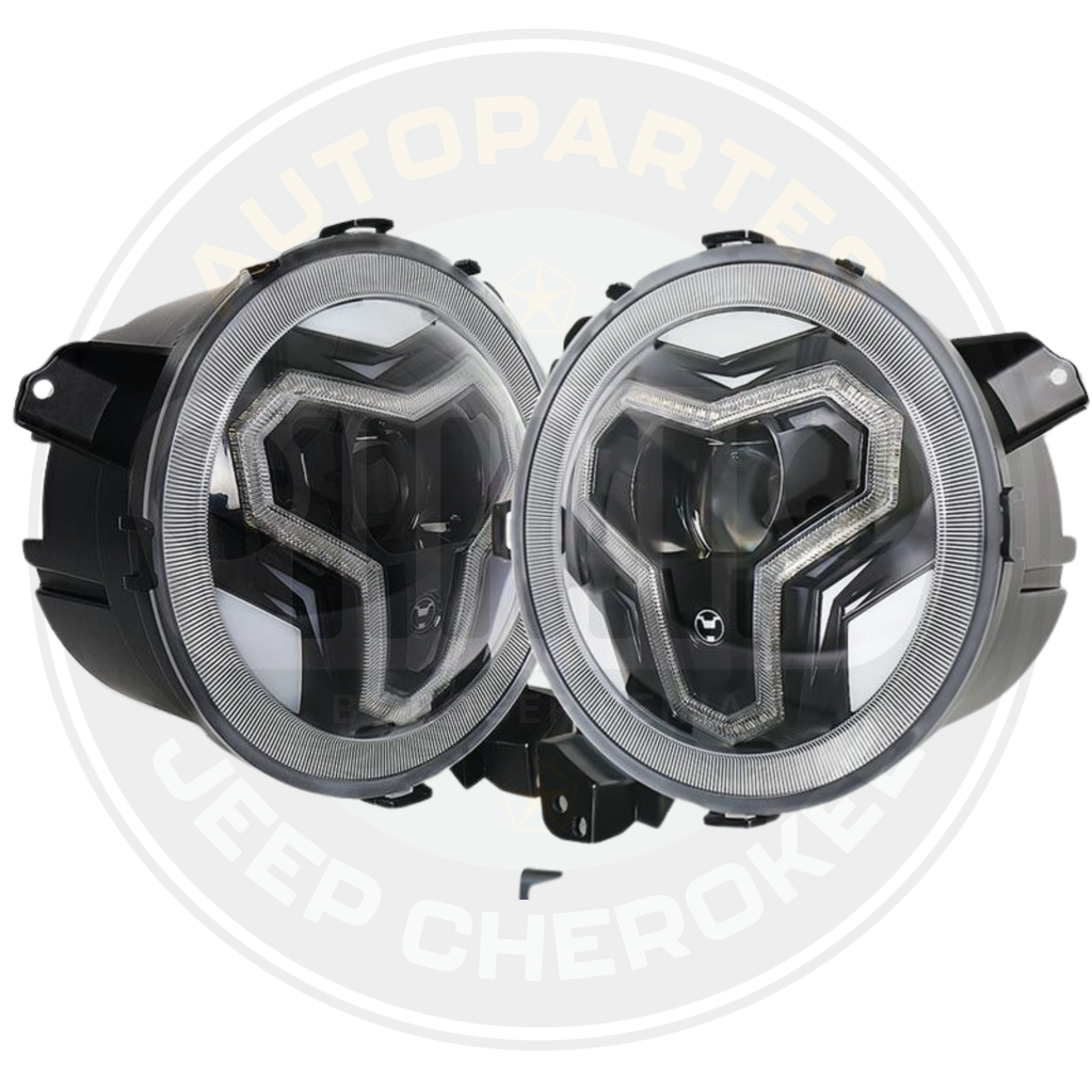 Farolas Led Para Jeep Wrangler JL 2019 al 2023