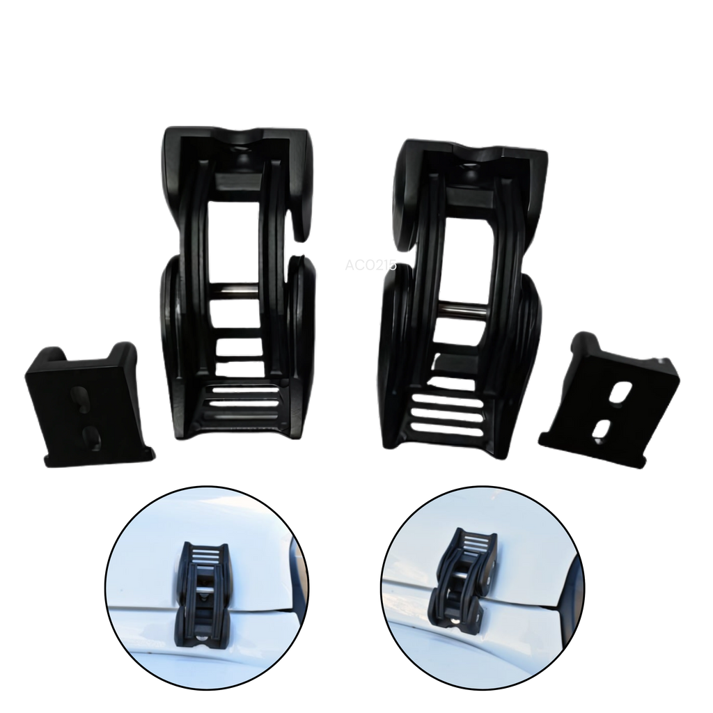 Juego Ganchos Capot Para Jeep Wrangler 2019 al 2023 JL