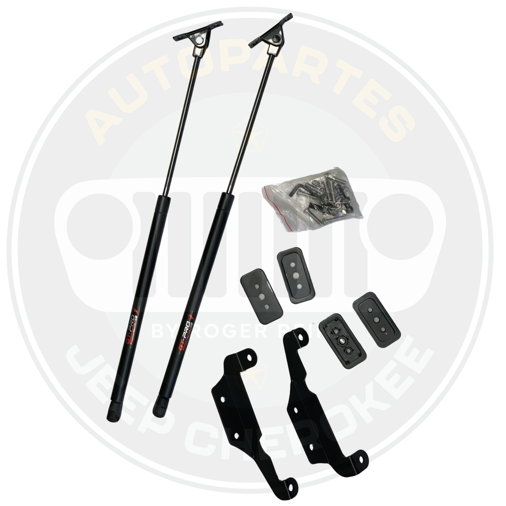 Juego Amortiguador De Capot Jeep Wrangler 2019 al 2023 JL