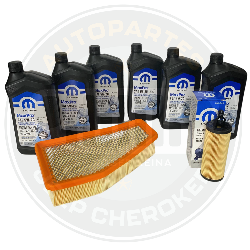 Kit Cambio De Aceite Jeep Cherokee 2019 al 2023 Motor 3.2