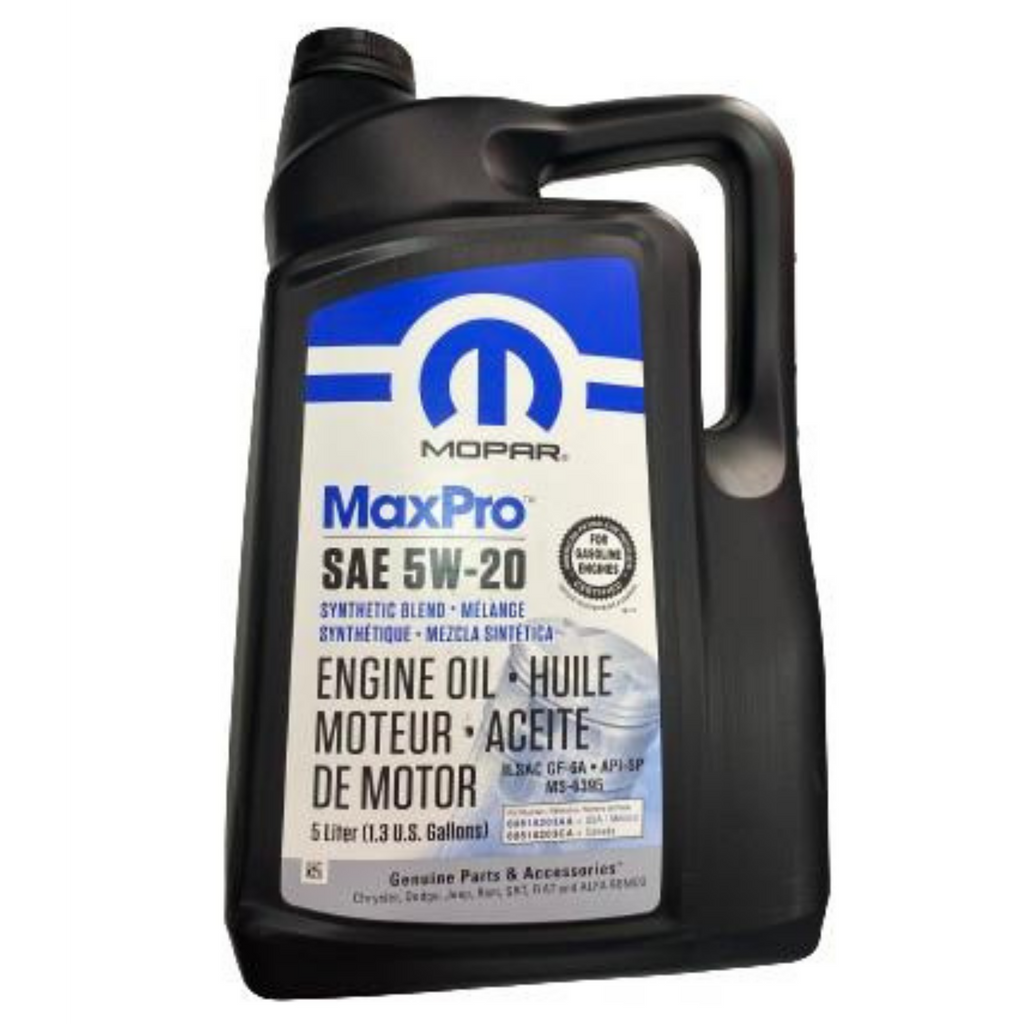 Aceite Motor SAE 5W20 Galón Mopar.