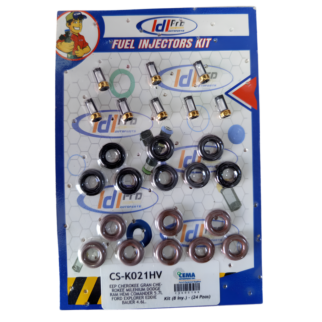 Kit Micro Filtros Inyectores Para Jeep Cherokee 1994 al 1999 - 8 Velocidades