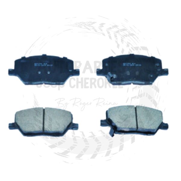 Pastillas Delanteras Jeep Renegade 2015 al 2021 y/o Jeep Compass 2017 al 2018