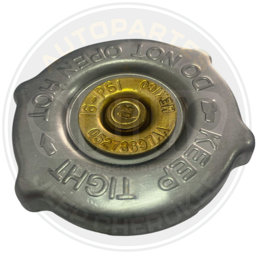Tapa Radiador 16Lbs Para Jeep Cherokee 1991 al 2001